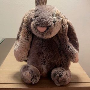 Plush Bunny Rabbit by Jellycat of London. NWOT 9”